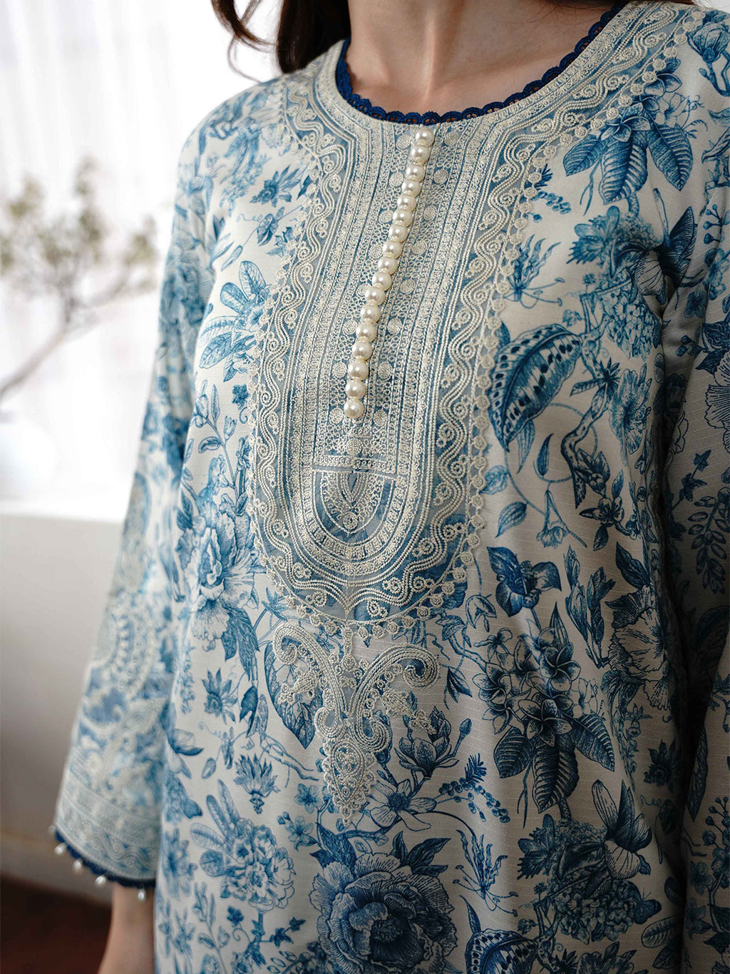 Kalamkari Farsi Suit Set