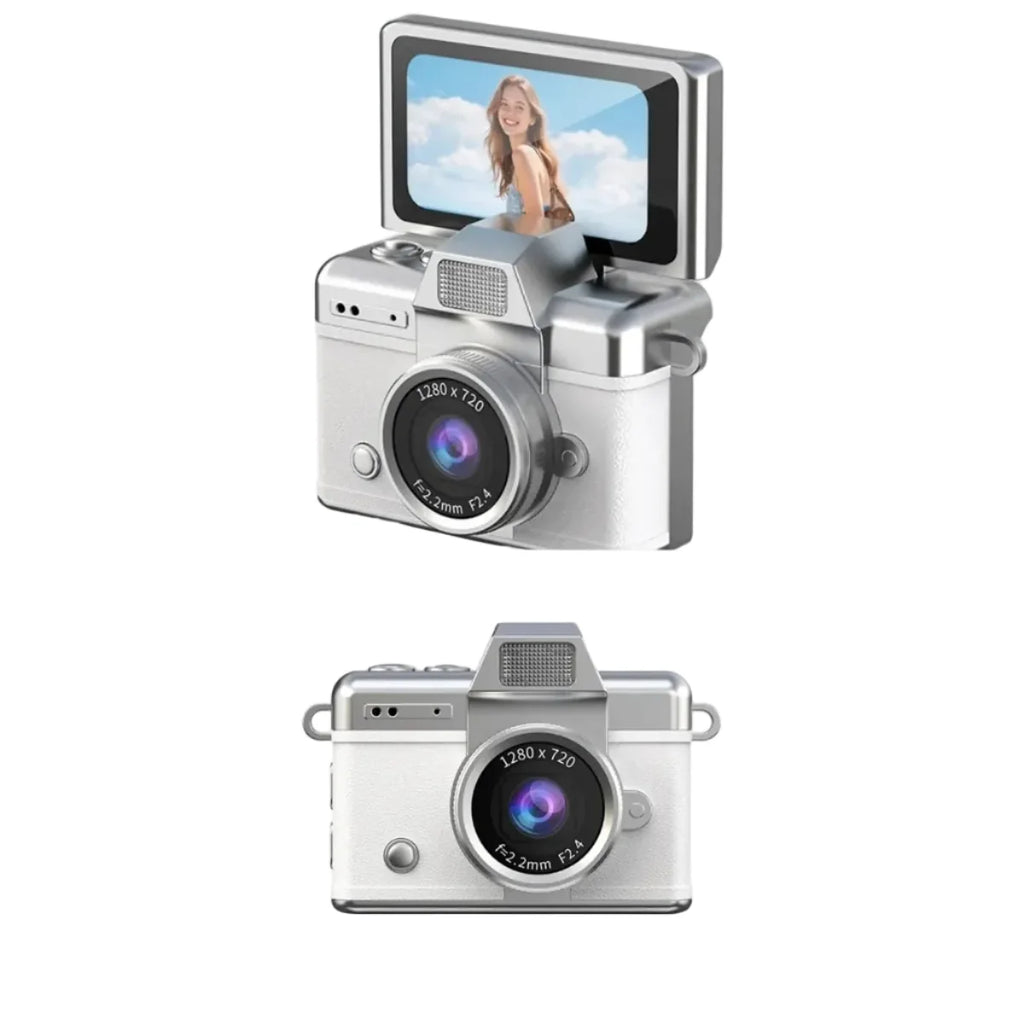 Mini flip digital keychain camera