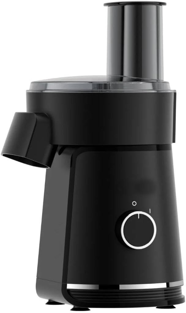 6 in 1 Electric Salad Maker, Black, 200W Food Processor with Slicing Shredding Chopping, 900ml Capacity, 6 Stainless Steel Blades, One-Knob Control, Safety Lock, Anti-Slip Base