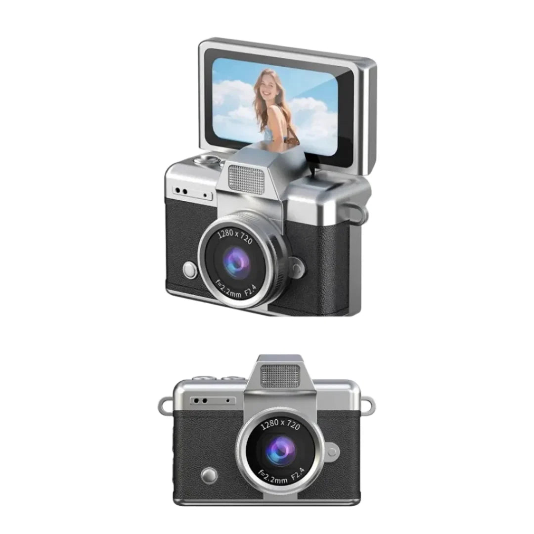 Mini flip digital keychain camera