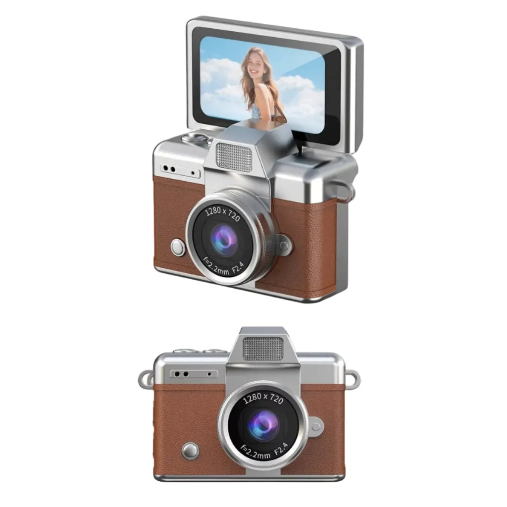 Mini flip digital keychain camera