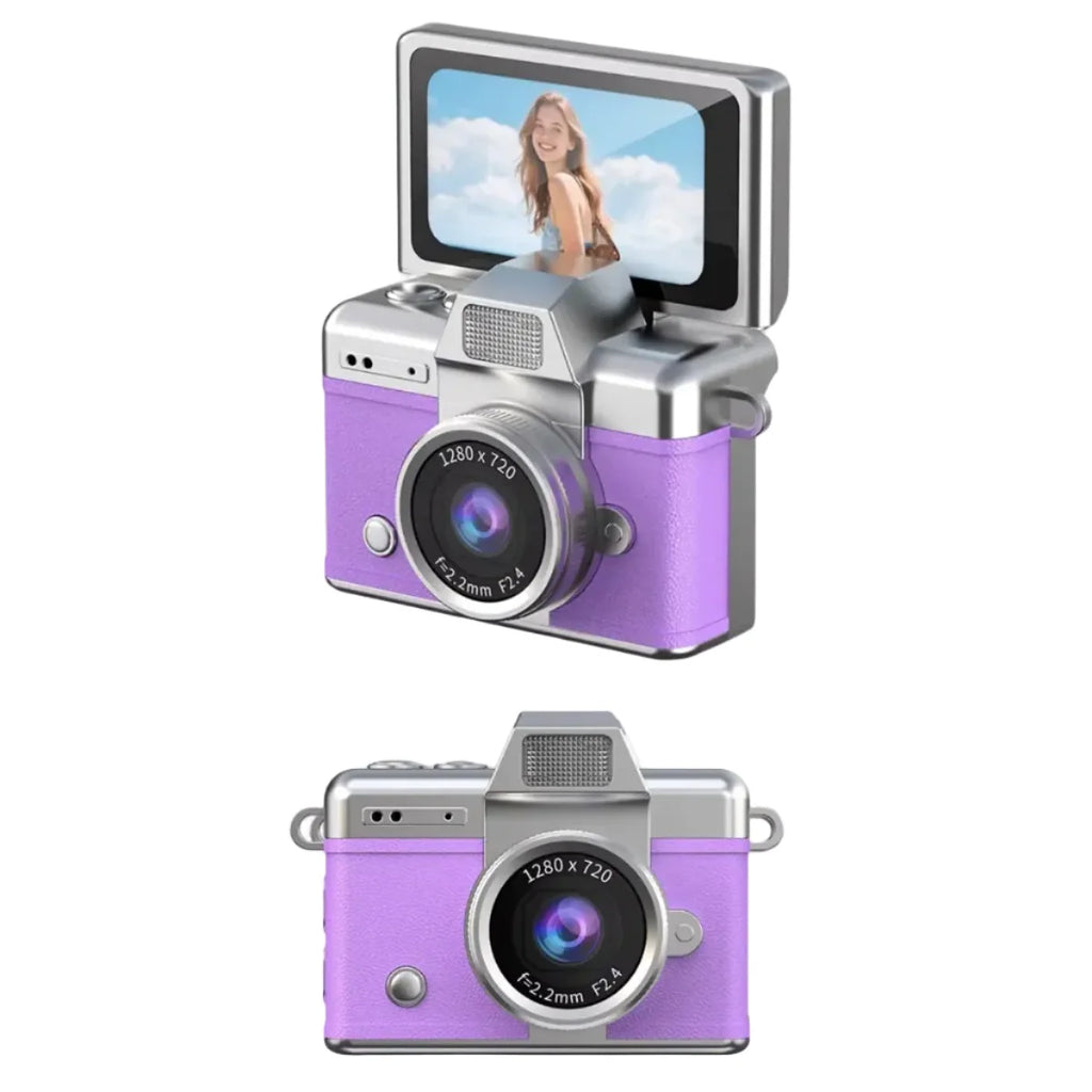 Mini flip digital keychain camera