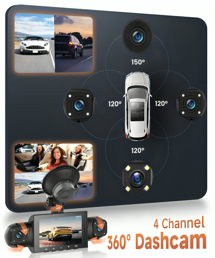 RoadShield Dual Dash Cam